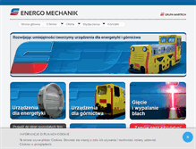 Tablet Screenshot of energomechanik.pl